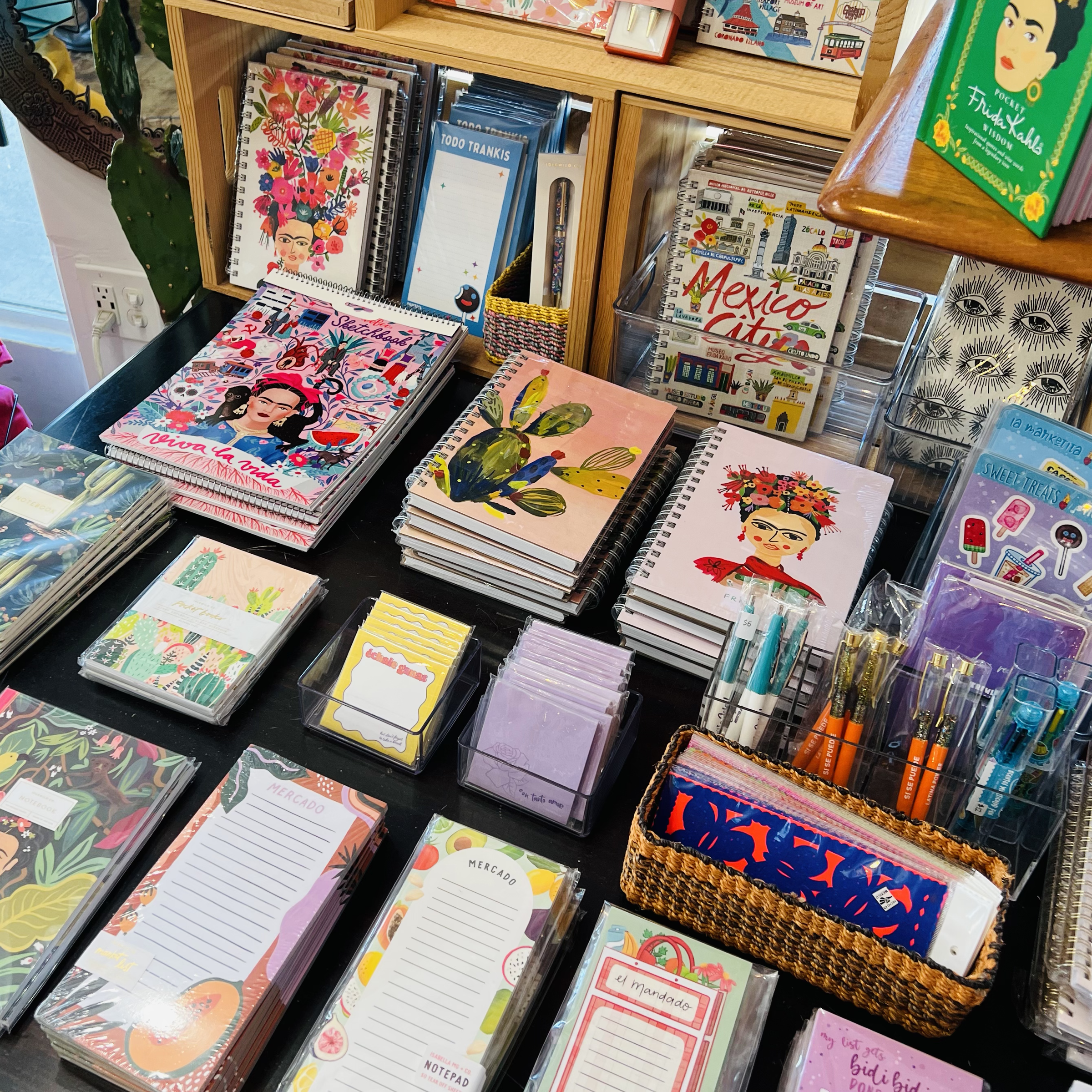 Photo of stationery display